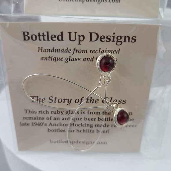 Bottled Up Designs Necklace and Earrings Set - Picture 4 of 4